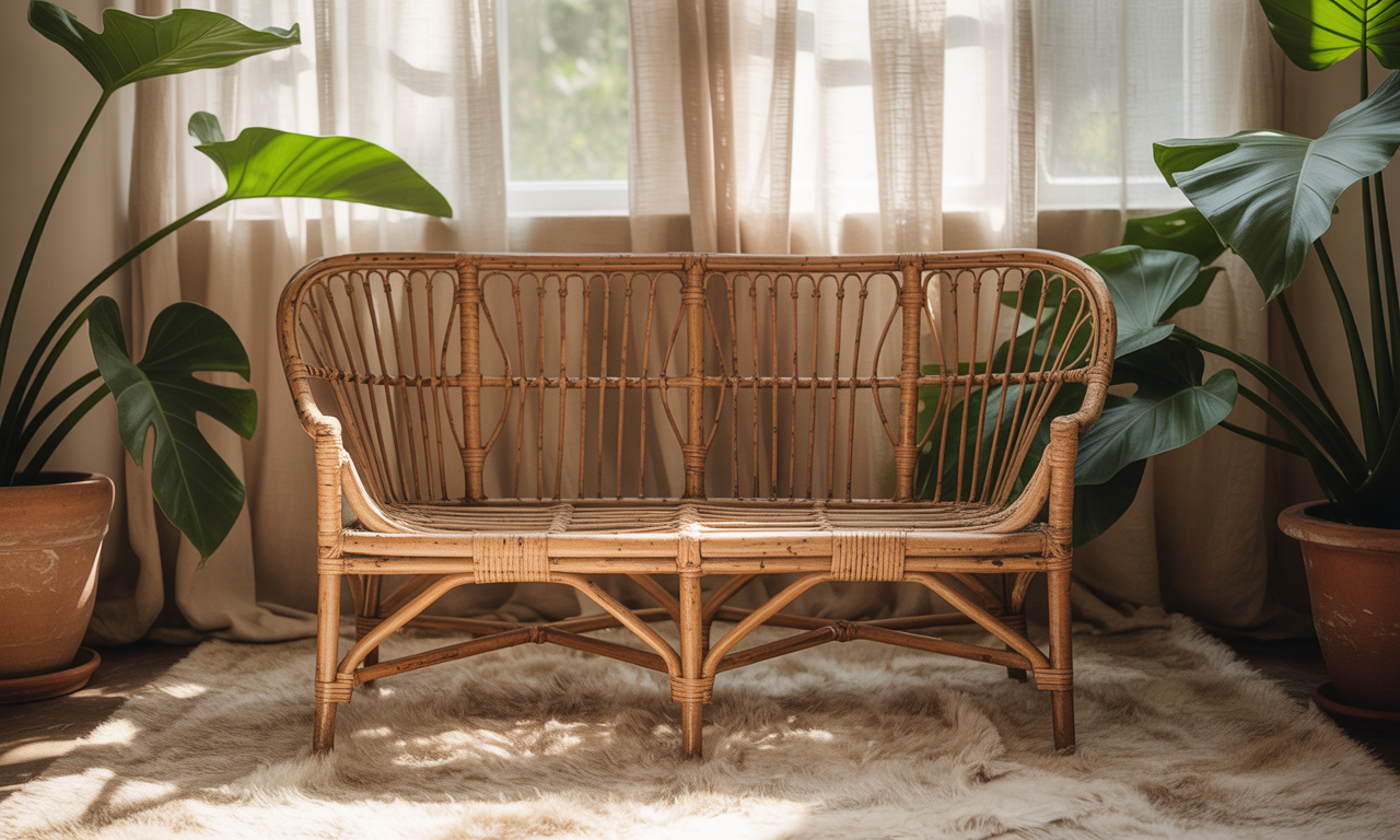découvrez comment intégrer la banquette en rotin vintage dans votre intérieur pour une décoration chaleureuse et pleine de charme intemporel grâce à notre guide complet.