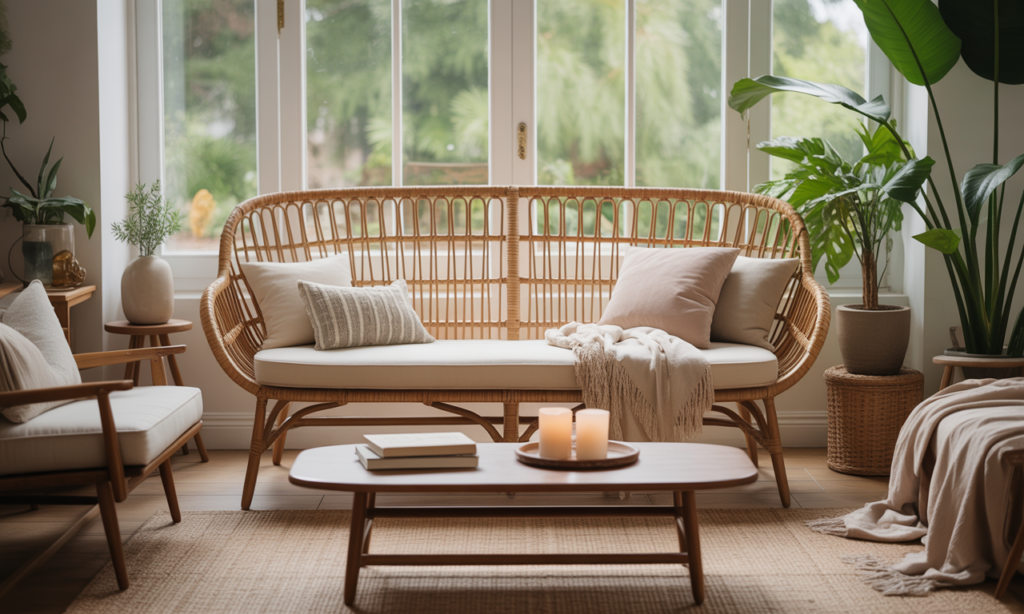 découvrez comment intégrer une banquette en rotin vintage dans votre intérieur pour une déco chaleureuse et intemporelle grâce à notre guide complet.
