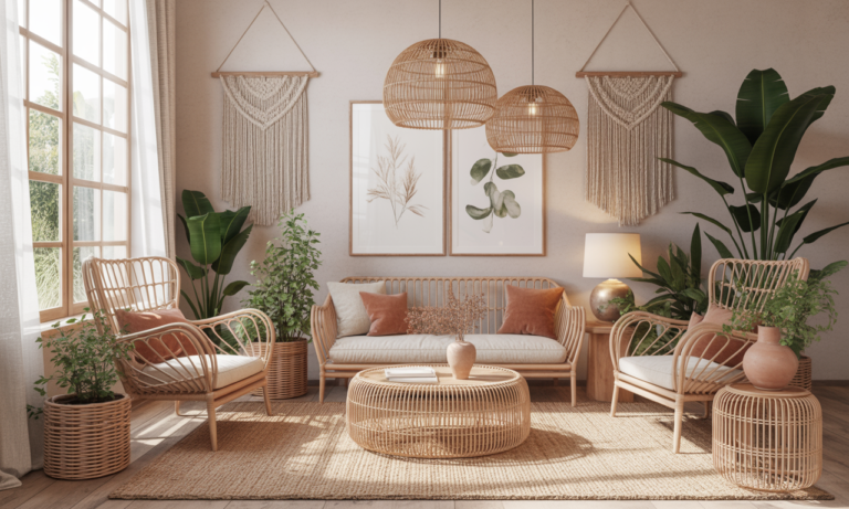 découvrez comment le rotin s'impose comme l'élément déco incontournable pour créer une ambiance bohème chic, alliant naturel et élégance dans votre intérieur.