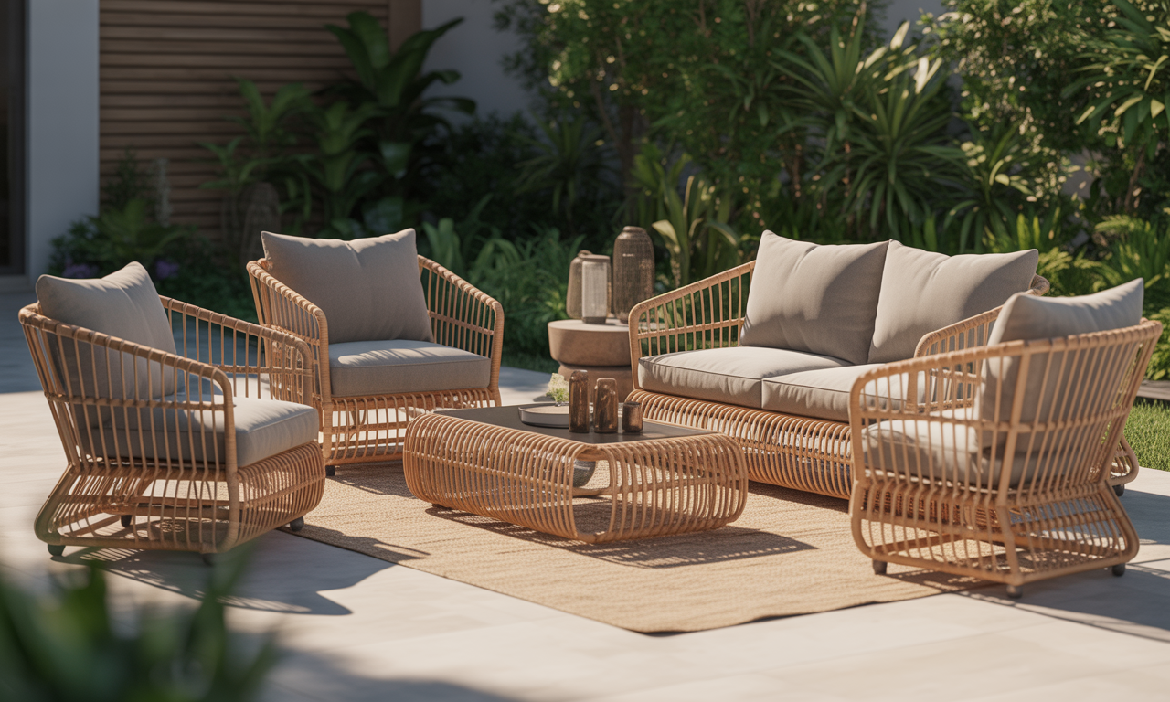 découvrez comment le salon de jardin en rotin apporte charme et élégance à votre espace extérieur, pour un cadre tendance et convivial tout au long de l'été.