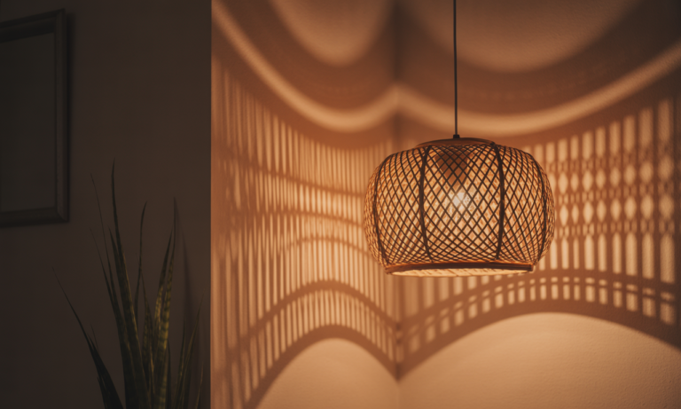 apportez une touche élégante et naturelle à votre intérieur avec notre petit abat-jour en rotin, le détail chic qui sublime votre lampe sur pied et crée une ambiance chaleureuse.