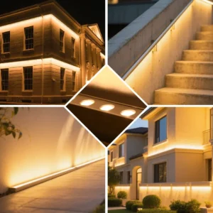 Applique murale LED étanche aluminium pour extérieur