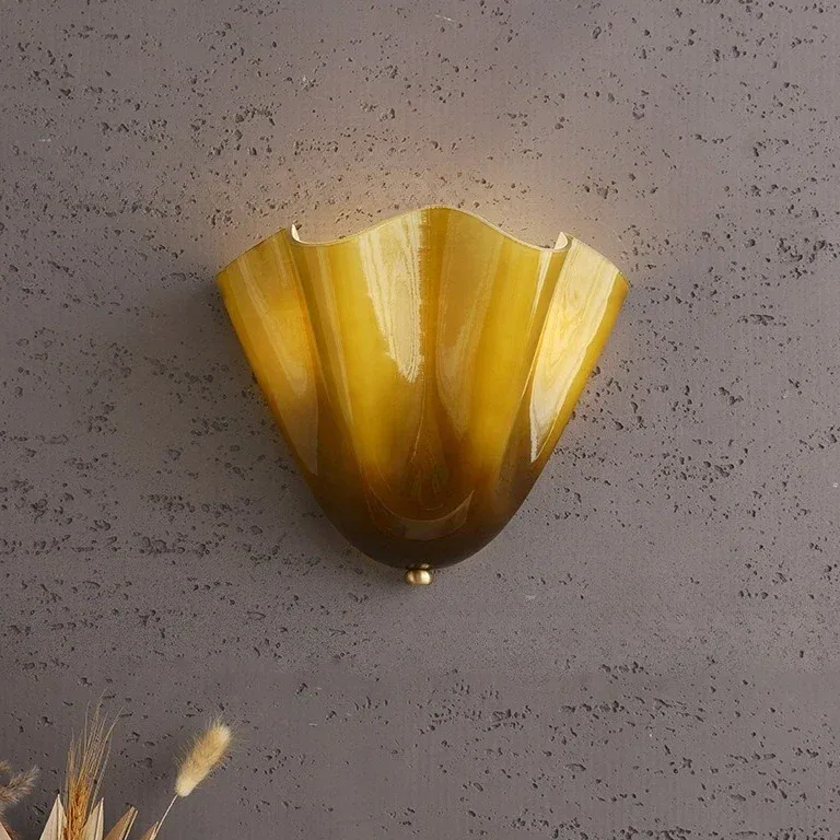 Applique murale rétro en verre LED, modèle unique – Image 2