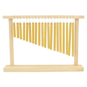 Carillon bambou 20 lames à rangée unique pour table