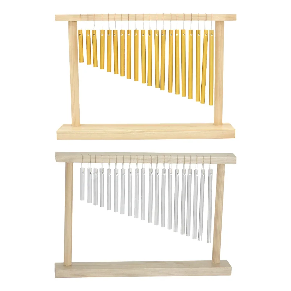 Carillon bambou 20 lames à rangée unique pour table – Image 4