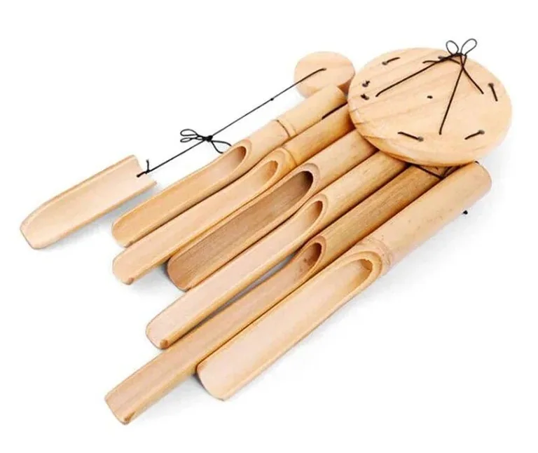 Carillon bambou 6 tubes au son naturel – Image 3