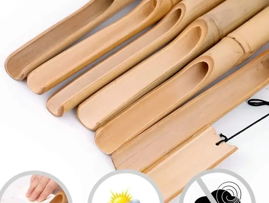 Carillon bambou 6 tubes au son naturel – Image 4