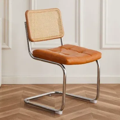 Chaise de salle à manger en rotin style Cesca WK50DC – Image 4