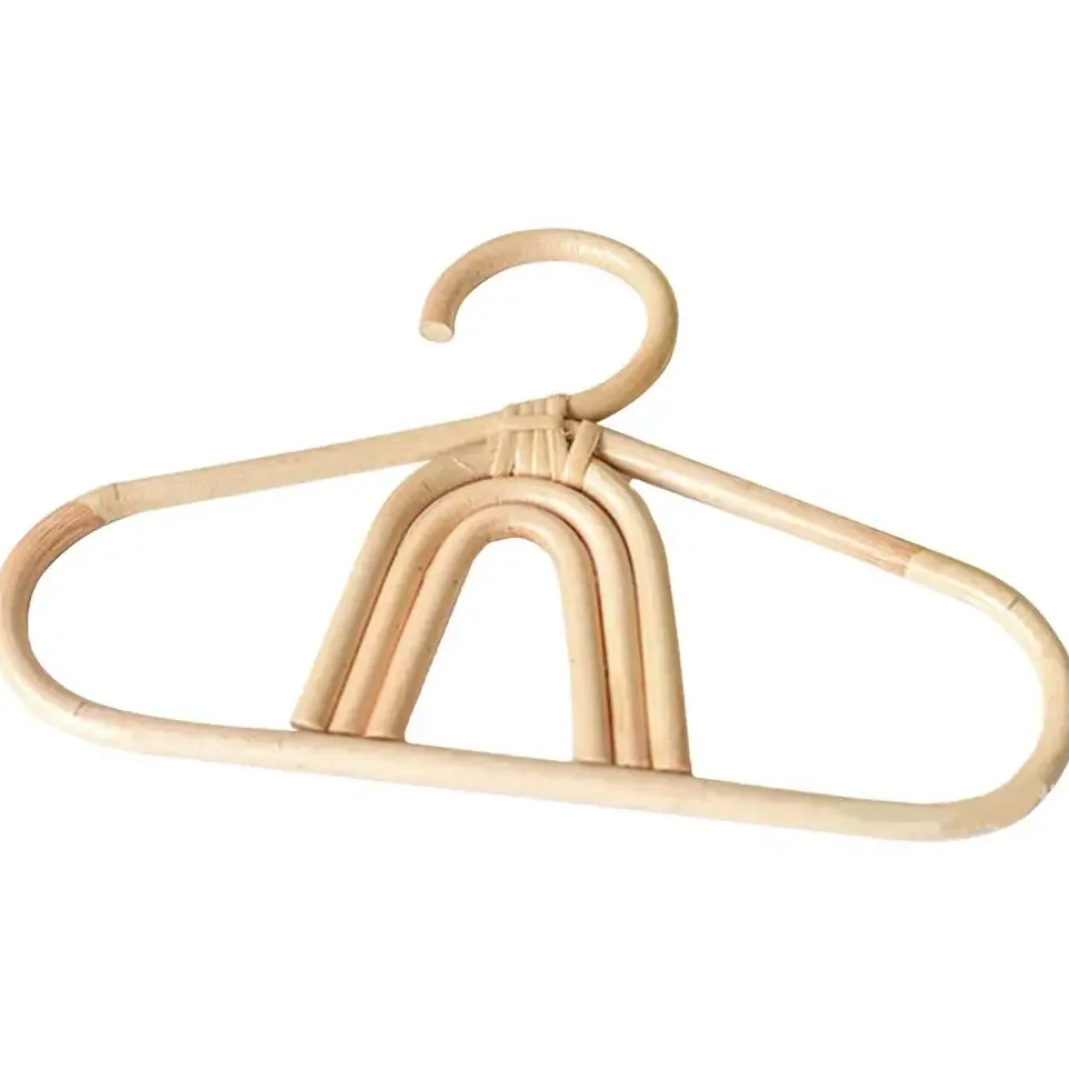 Cintre en rotin arc-en-ciel pour bébés et enfants – Image 3
