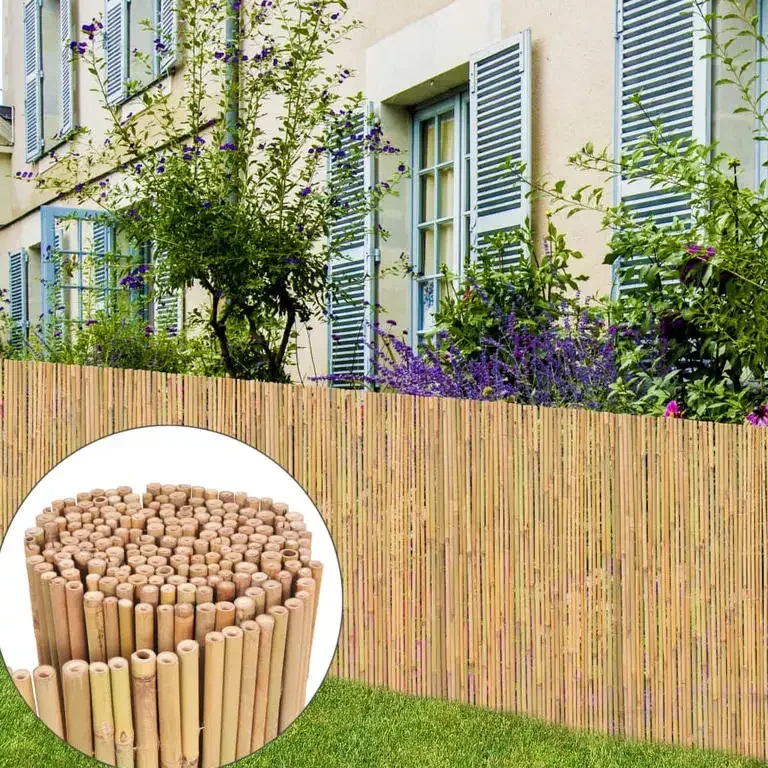 Clôture canisse bambou 300 x 100 cm enroulable