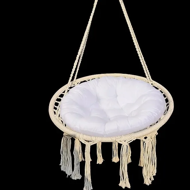 Coussin d'assise pour fauteuil et balançoire rotin – Image 5