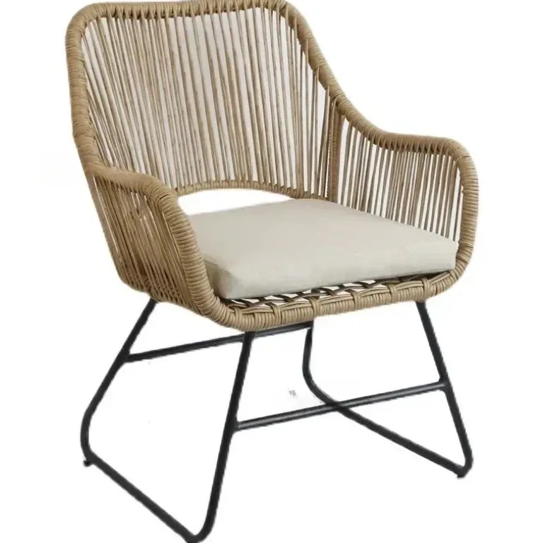 Ensemble lounge rotin pour terrasse et jardin