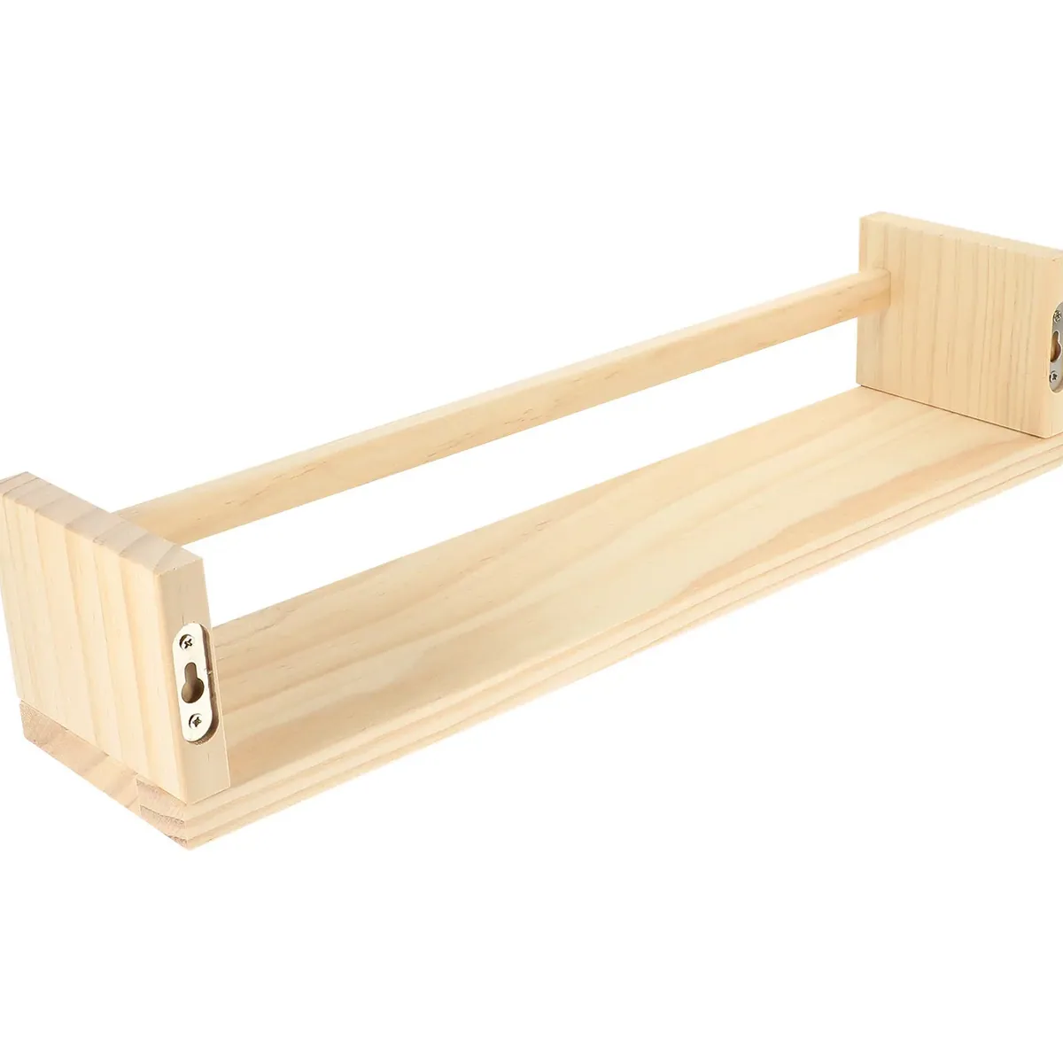 Étagère murale flottante en bois multifonction
