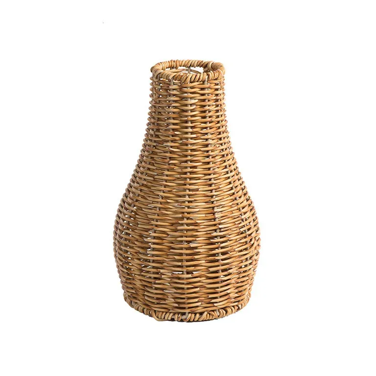 Grand vase en rotin tressé pour intérieur moderne – Image 5