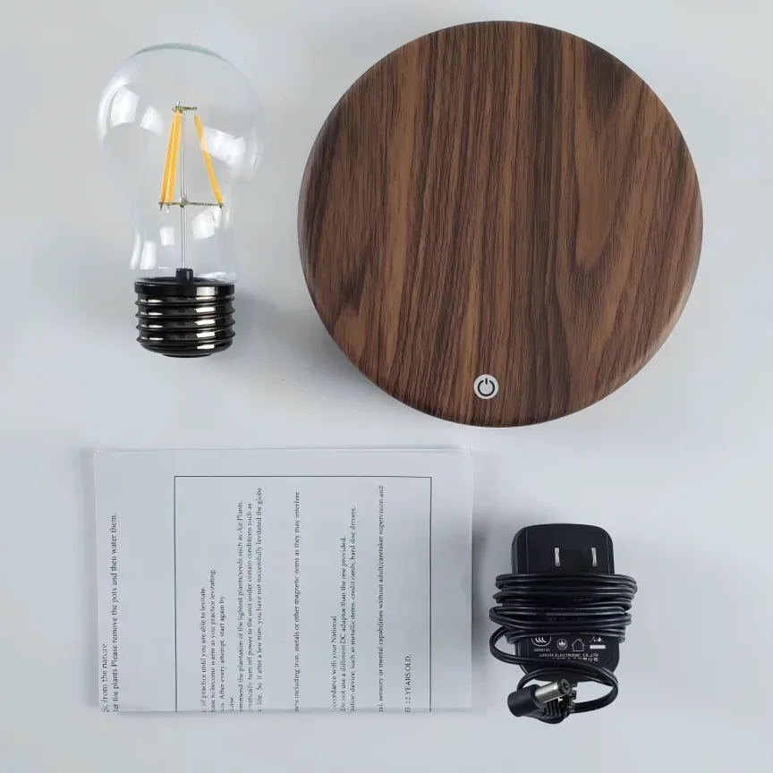 Lampe lévitation magnétique avec ampoule LED flottante – Image 5