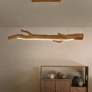 Lustre pendentif en résine imitation branche 73