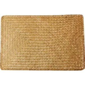 Napperon rectangulaire rotin tressé 36x26 cm