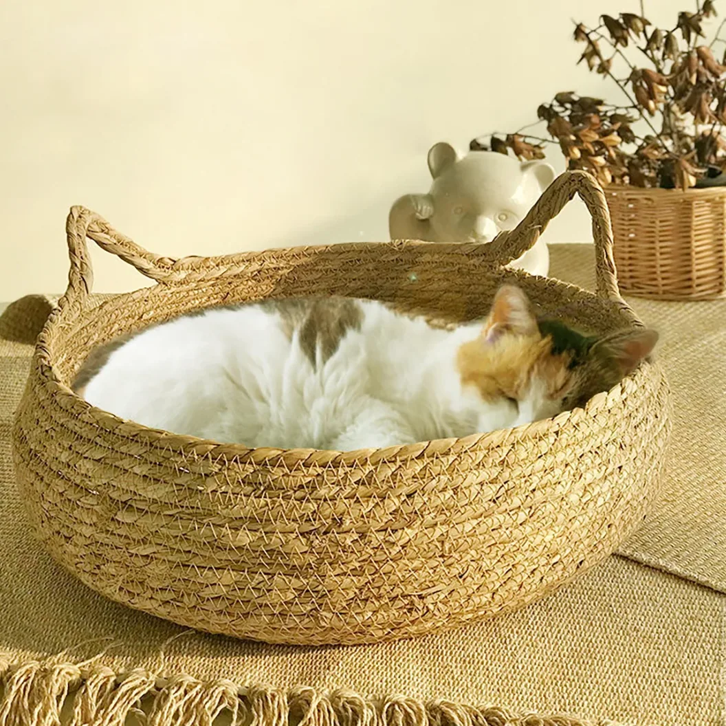 Nid en peluche pour chat et petit chien respectueux de l'environnement – Image 3