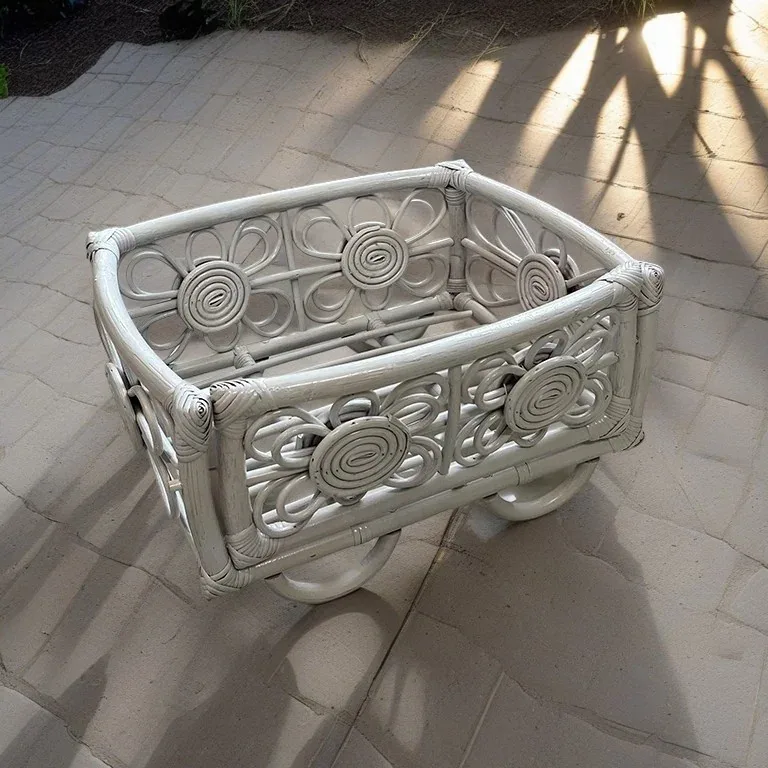 Panier berceau rotin pour nouveau-né Golden brown – Image 4
