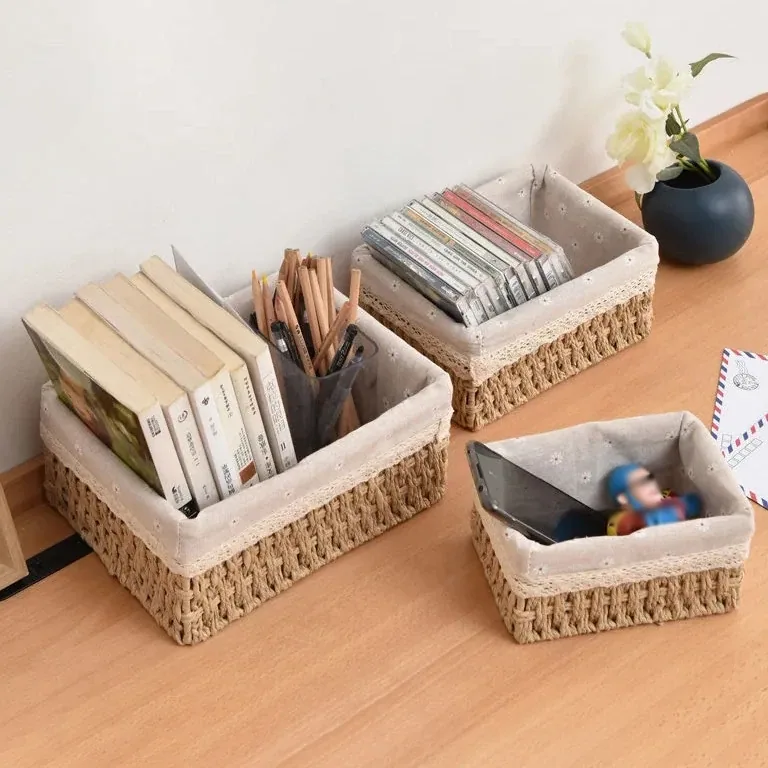 Panier de rangement en osier modèle Bourgogne – Image 5