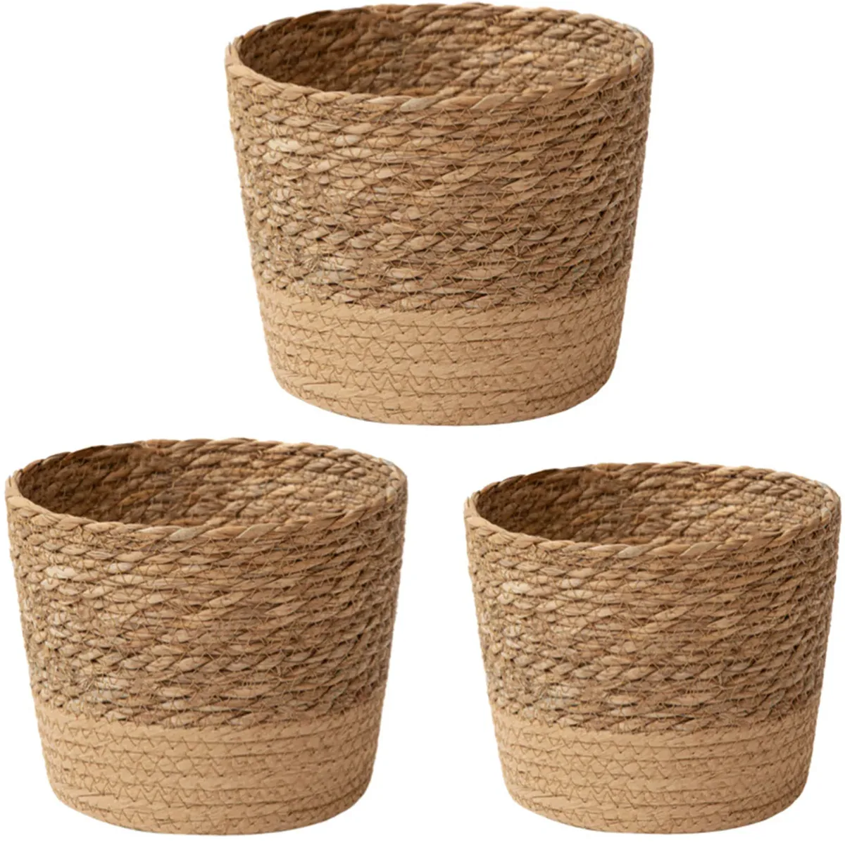 Panier de rangement rotin tressé style nordique – Image 5