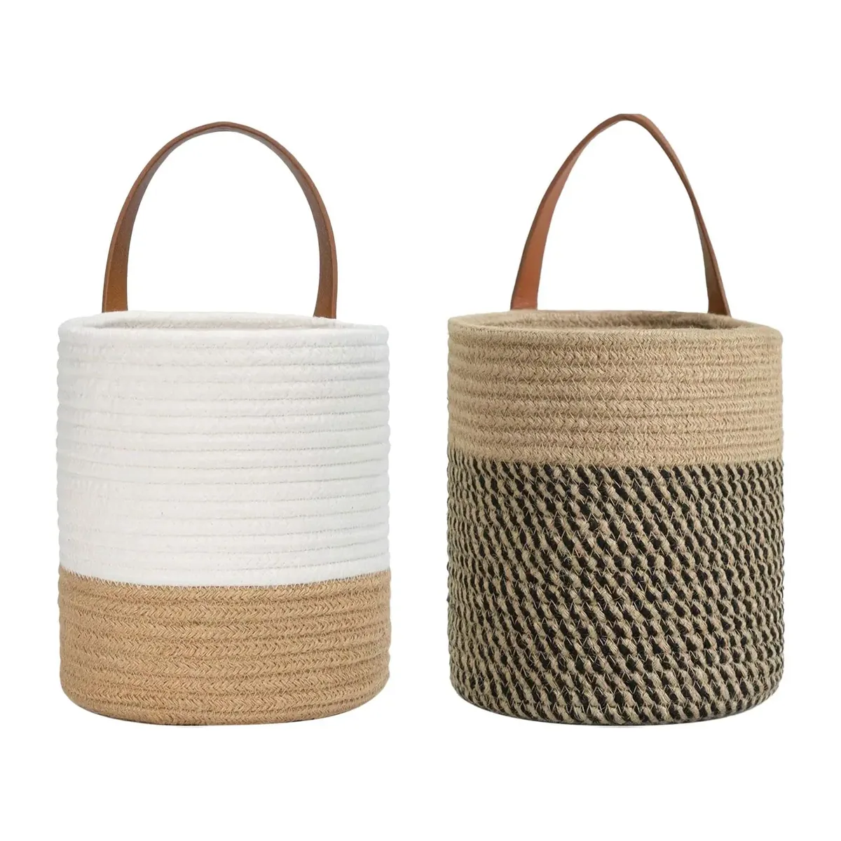 Panier en corde tressée multifonction pour rangement – Image 2