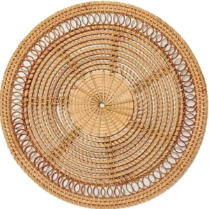 Panier mural tressé en rotin bohème AD-2X