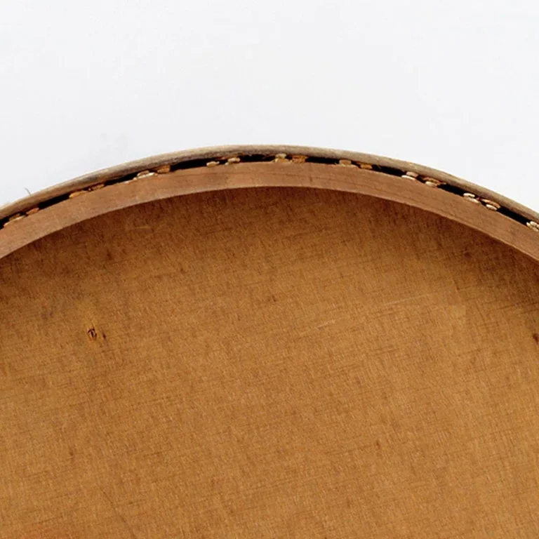 Panier rond en rotin tressé pour rangement