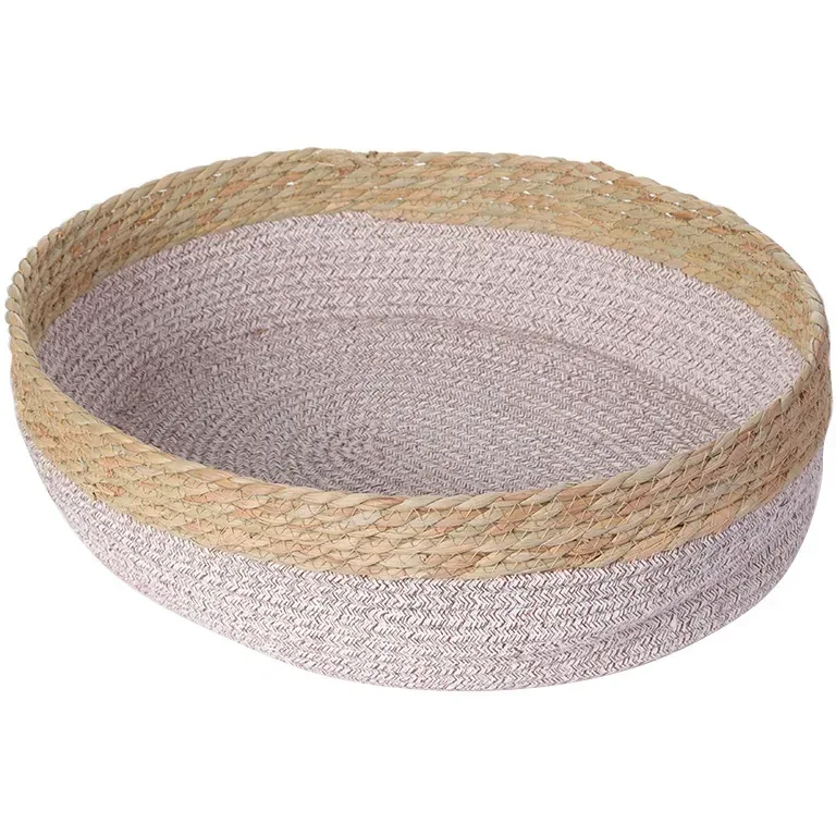 Panier tressé en fibre pour chat et petit chien – Image 5