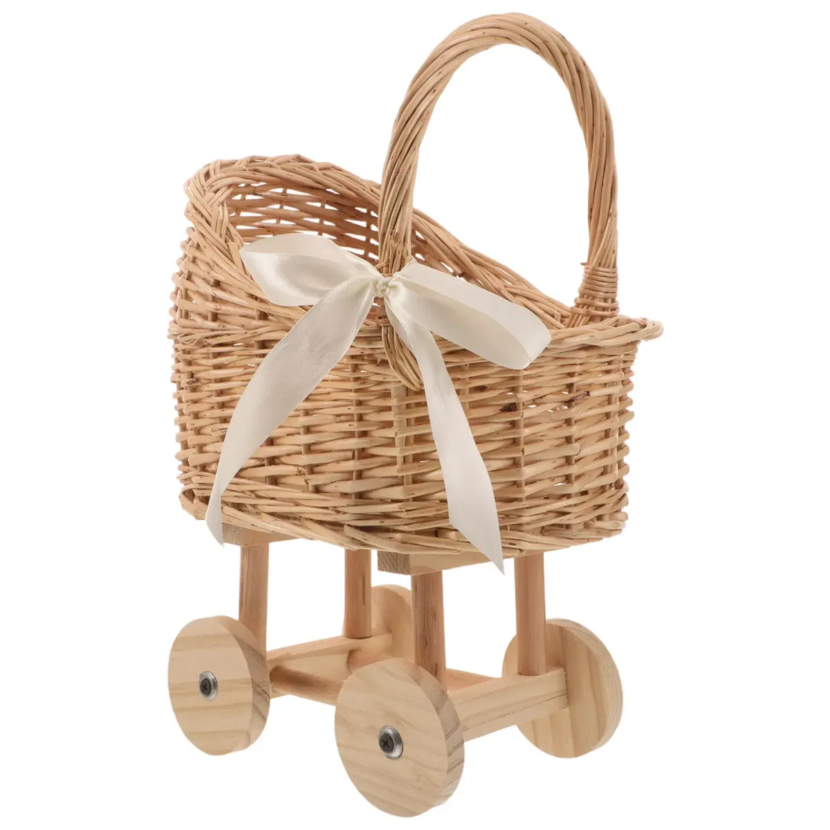 Paniers en osier pour chariot de bébé (lot de 2) – Image 4