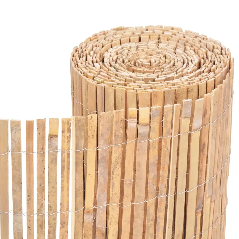 Panneau clôture en bambou naturel 1000×50 cm – Image 4