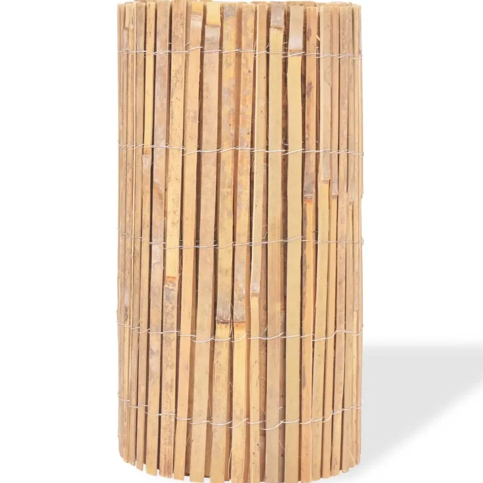 Panneau clôture en bambou naturel 1000×50 cm – Image 5