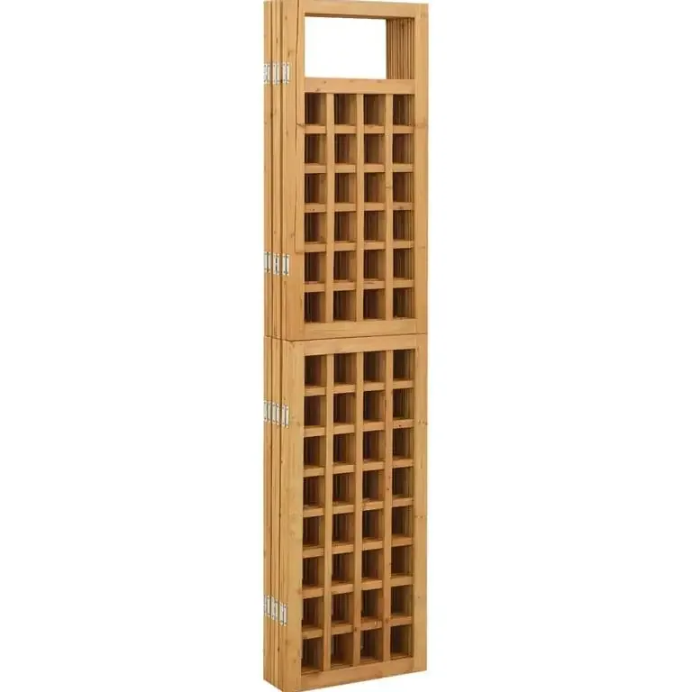 Paravent bois 6 panneaux 242,5x180 cm - modèle unique – Image 4