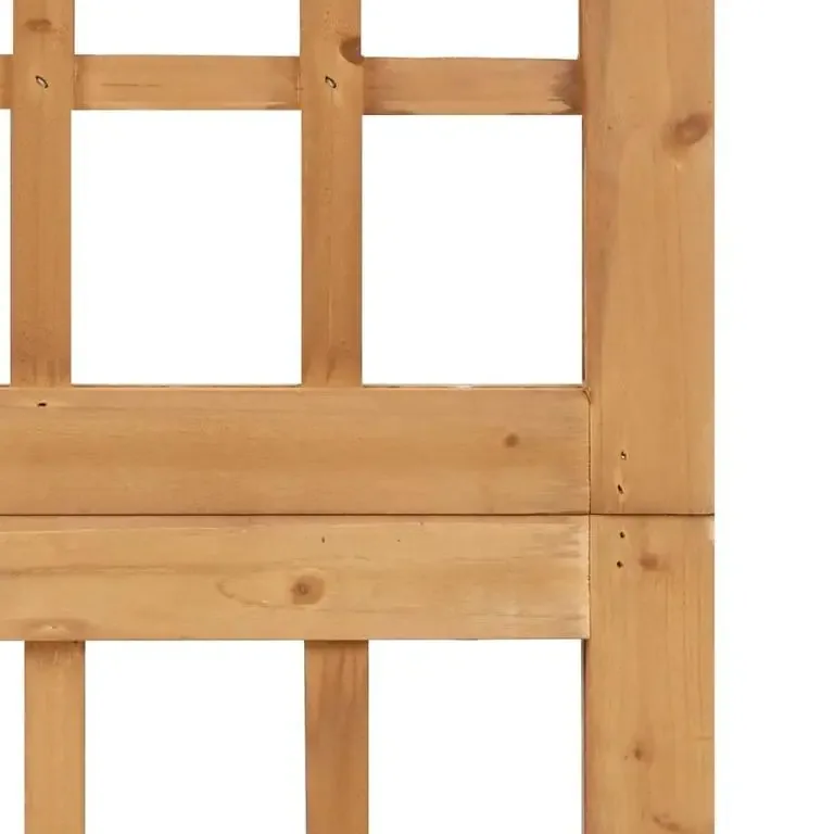 Paravent bois 6 panneaux 242,5x180 cm - modèle unique – Image 5