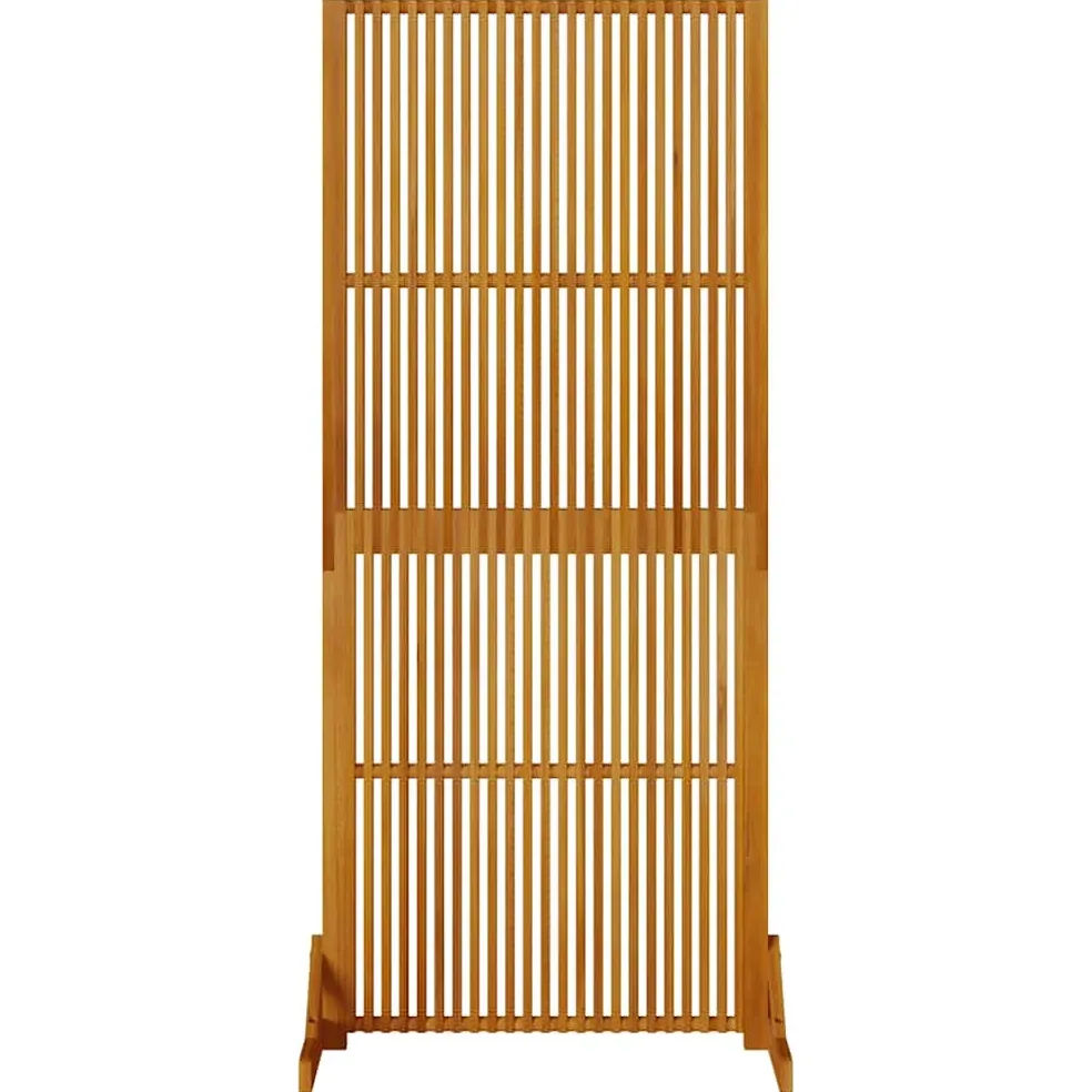 Paravent bois d'acacia massif naturel 180,5 cm – Image 5