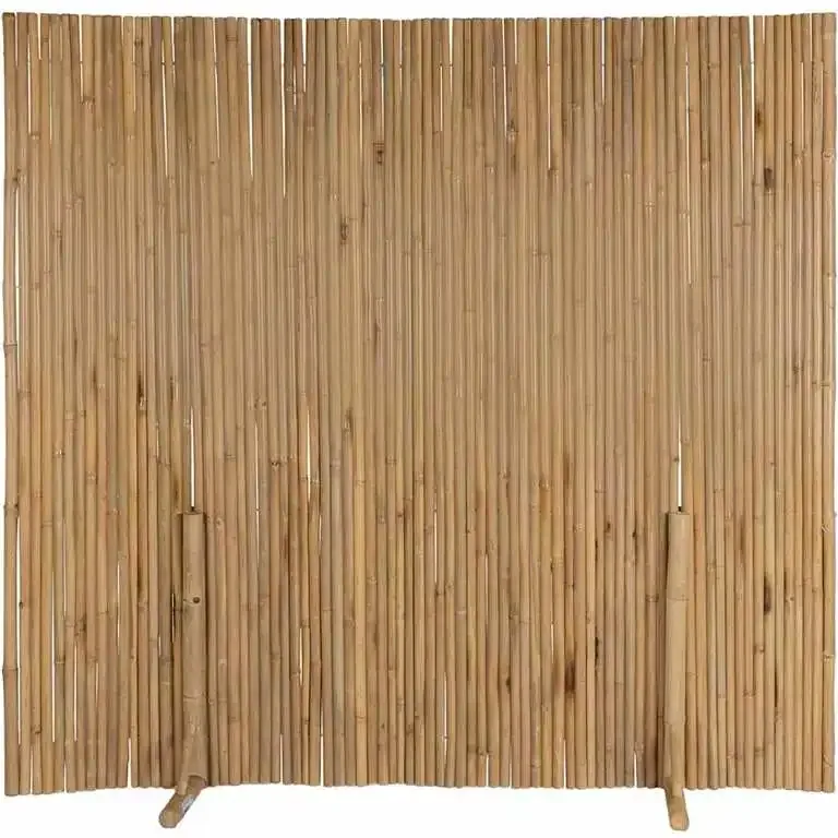 Paravent en bambou 180 x 170 cm, écran naturel – Image 3