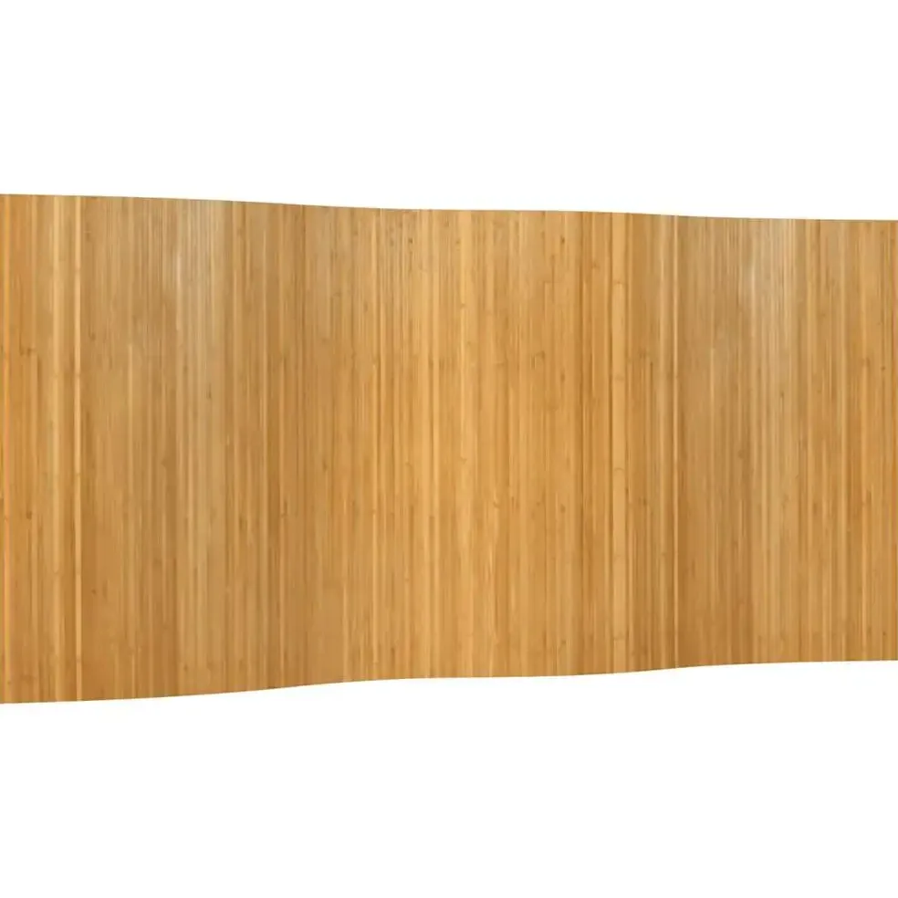 Paravent en bambou naturel 165 x 400 cm autoportant – Image 2