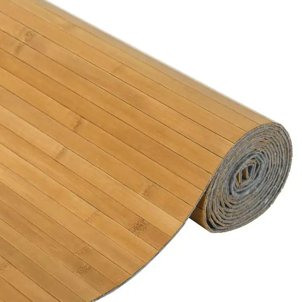 Paravent en bambou naturel 165 x 400 cm autoportant – Image 4