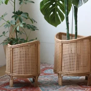 Porte-plante en rotin tressé modèle TB-YNTHL-6