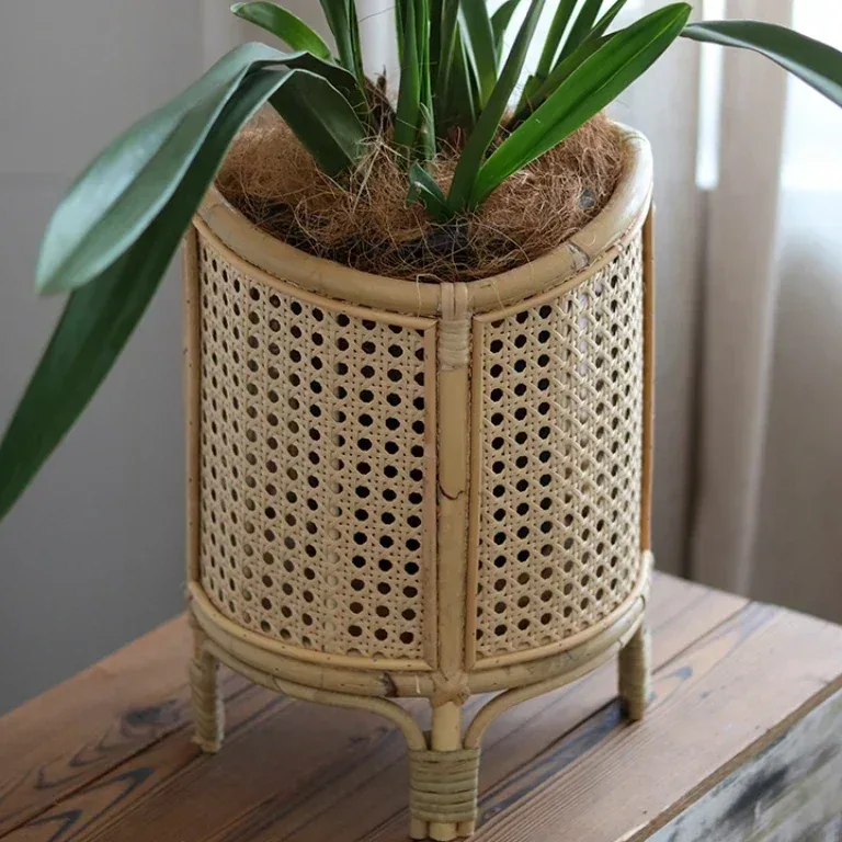 Porte-plante en rotin tressé modèle TB-YNTHL-6 – Image 4