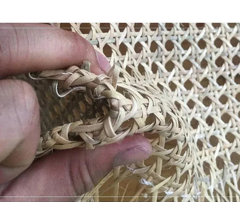 Rouleau de feuilles en rotin naturel pour restauration – Image 4