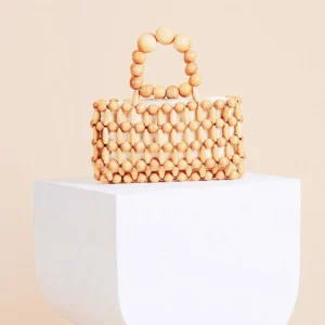Sac fourre-tout en paille à poignée supérieure