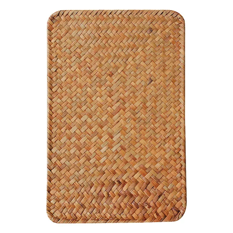 Set de table rectangulaire en bambou tissé ht402 – Image 5