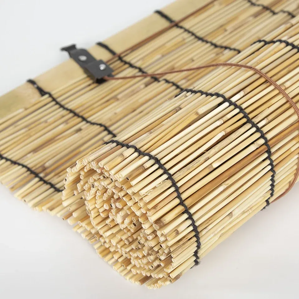 Store rouleau en bambou naturel 100×160 cm – Image 3
