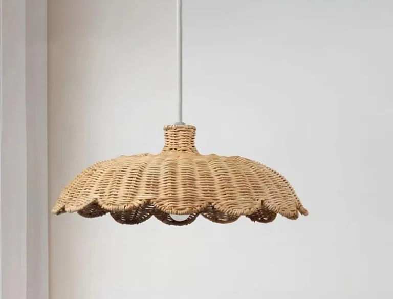 Suspension rotin tissée à la main pour intérieur – Image 5