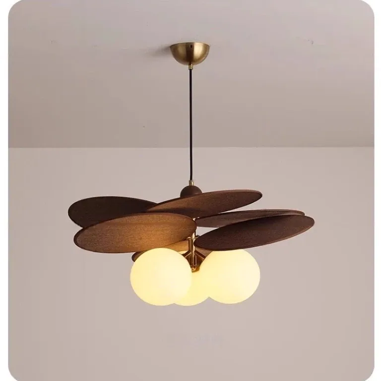 Suspension rotin tressé vintage pour intérieur – Image 4