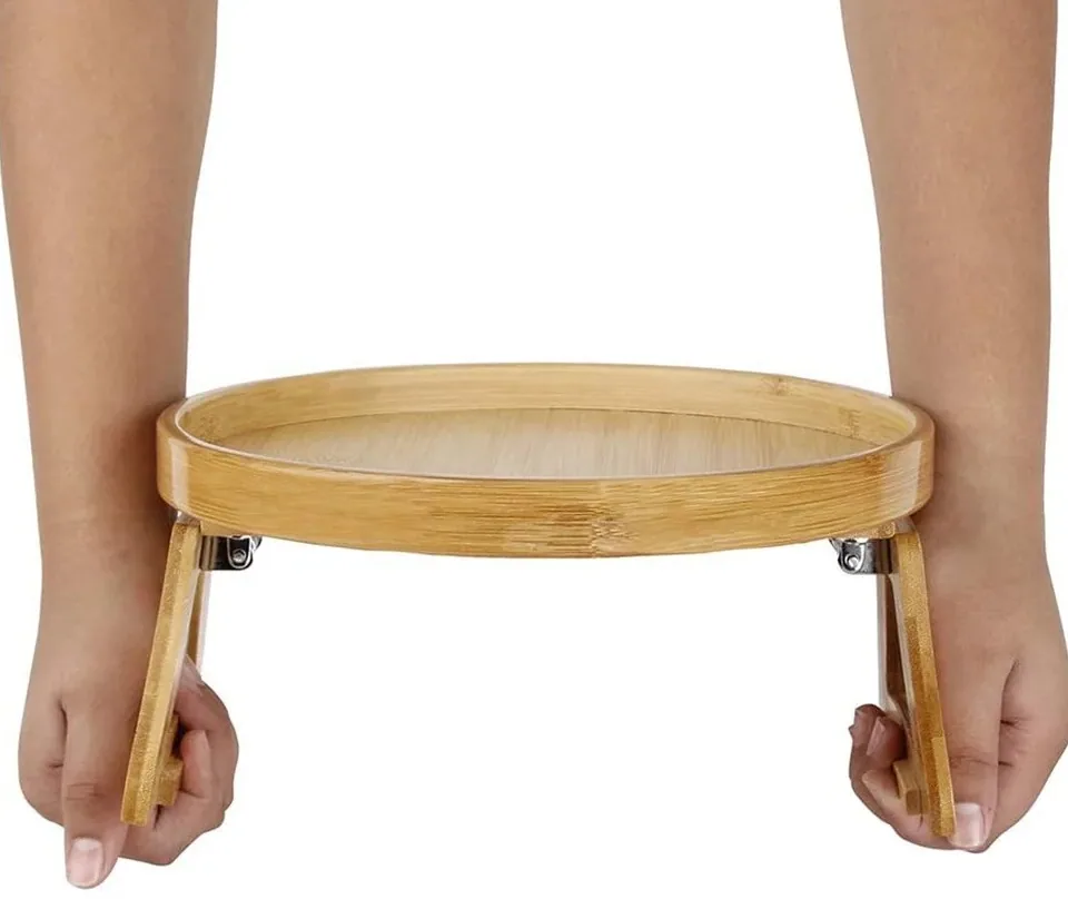 Tablette de canapé en bambou clip 1pcs-B – Image 4