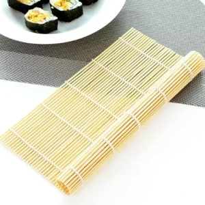 Tapis à sushi en bambou 30x30 cm