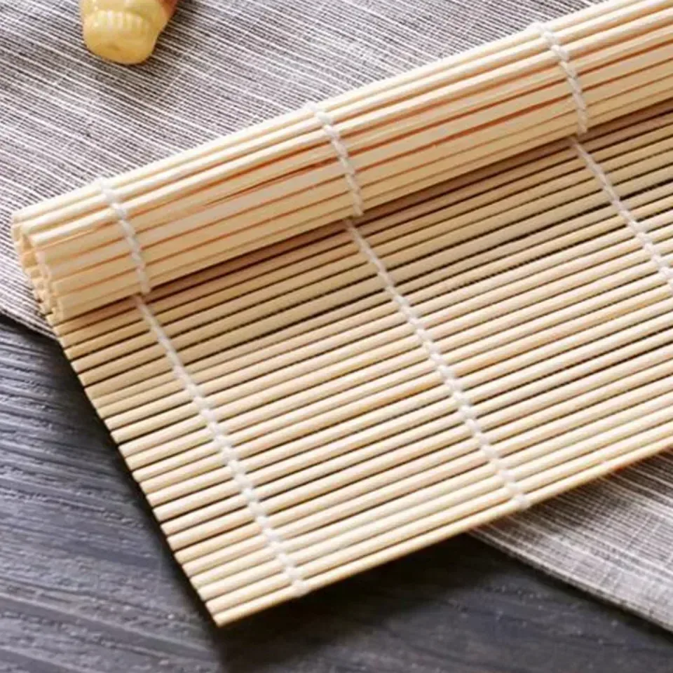 Tapis à sushi en bambou 30x30 cm – Image 3