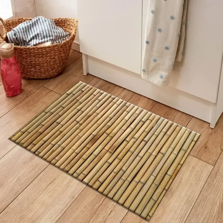Tapis bambou velours cristal pour chambre et salon – Image 3